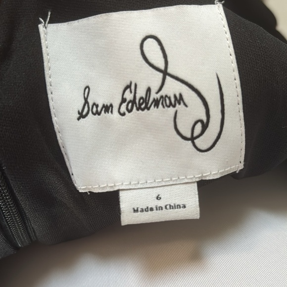 Sam Edelman size 6 sequin Floral Black Maxi Dress - Picture 5 of 9